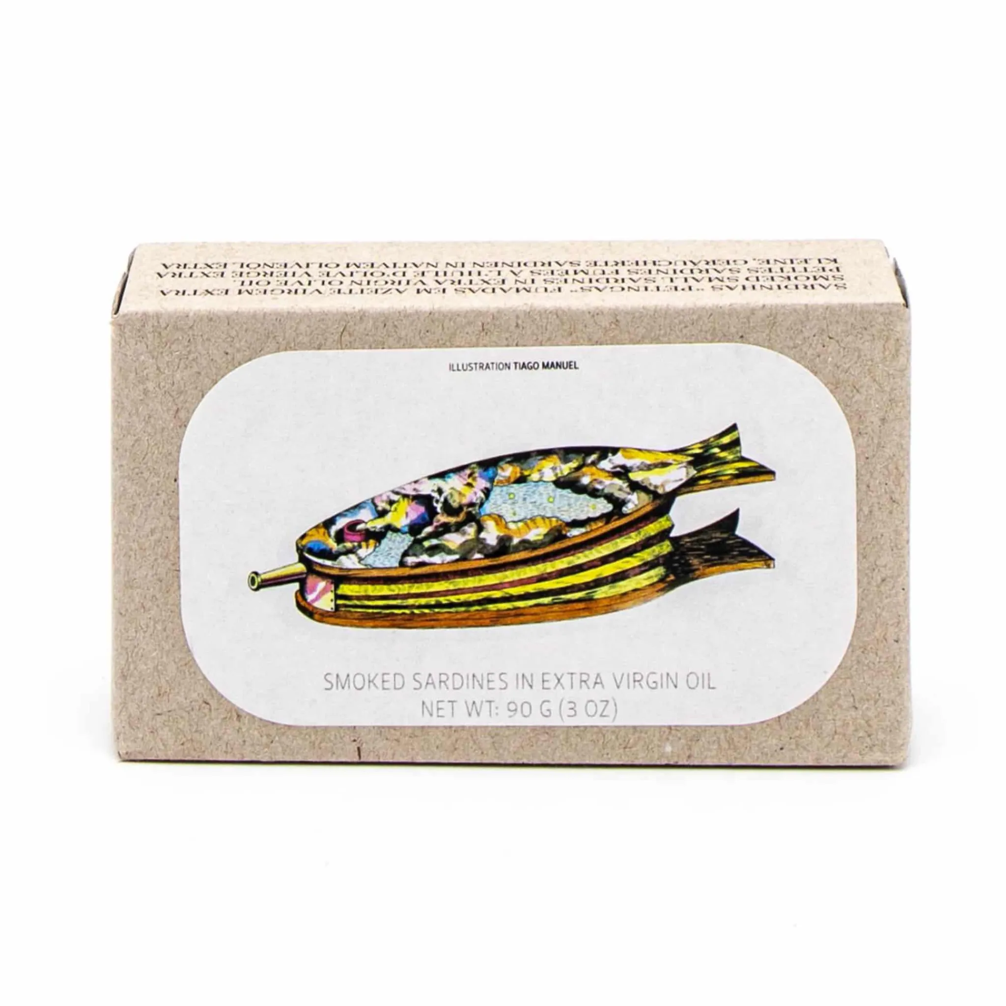 Jose Gourmet Small Smoked Sardines in Extra Virgin Olive Oil, 90g New