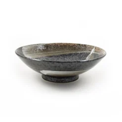 Kiji Stoneware & Ceramics Karasuba-Iro Shallow Bowl, 25cm Sale