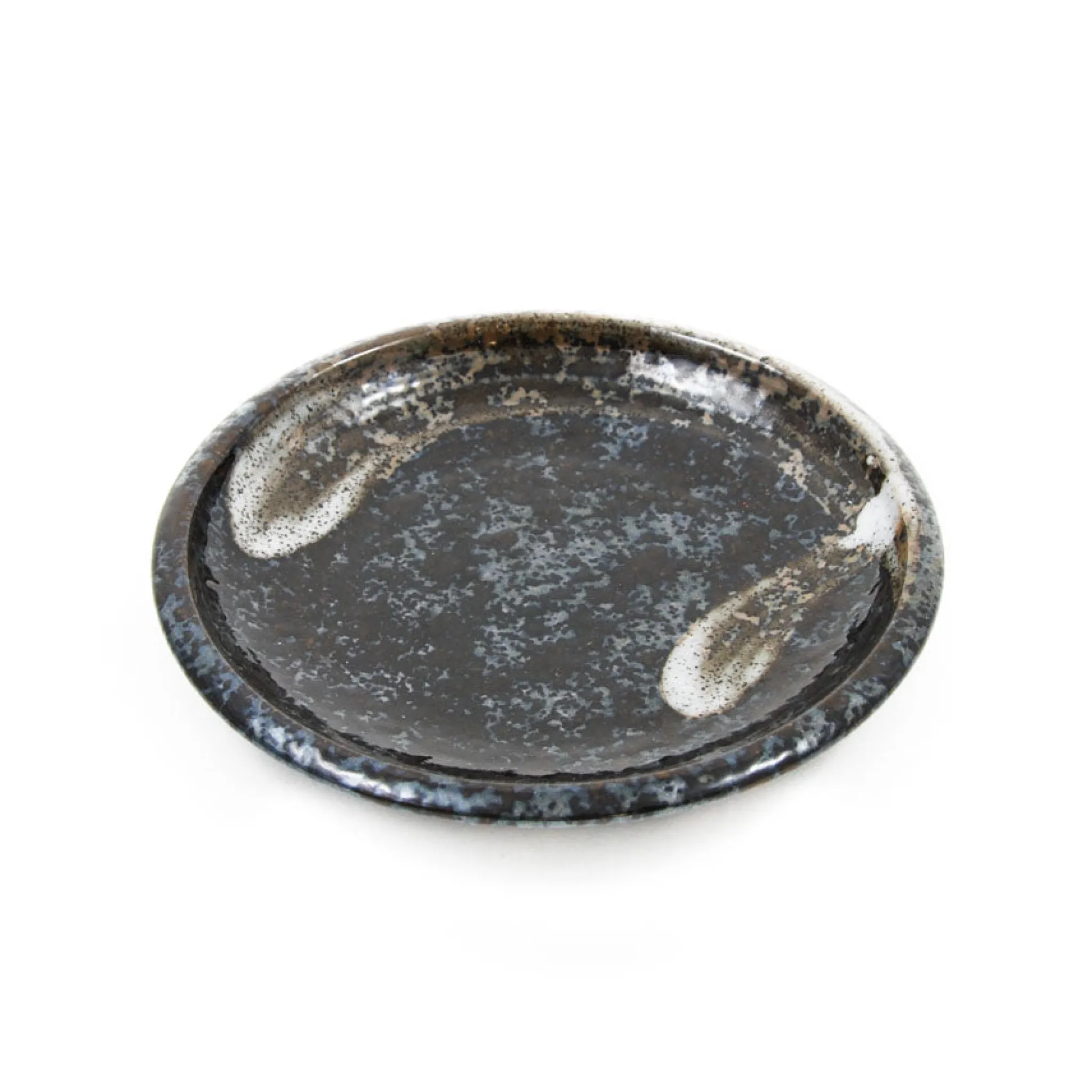 Kiji Stoneware & Ceramics Karasuba-Iro Small Plate Outlet