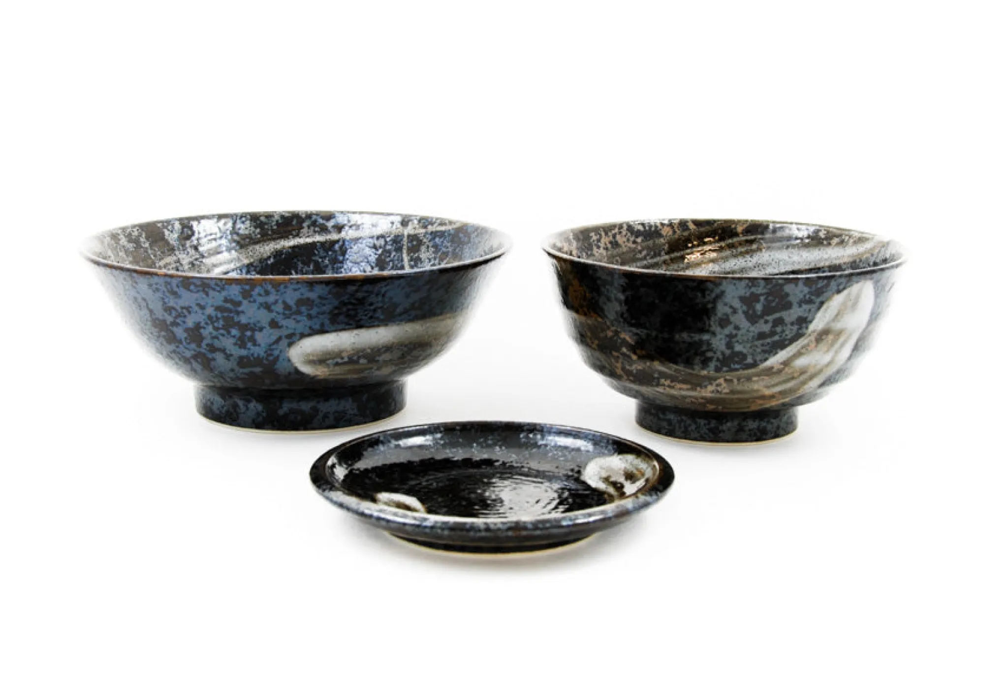 Kiji Stoneware & Ceramics Karasuba-Iro Small Plate Outlet