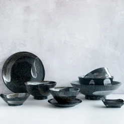 Kiji Stoneware & Ceramics Karasuba-Iro Small Plate Outlet