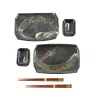 Kiji Stoneware & Ceramics Karasuba-Iro Sushi Serving Set Hot