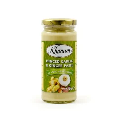 Khanum Minced Garlic & Ginger, 220g Best