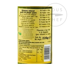 Khanum Minced Garlic & Ginger, 220g Best