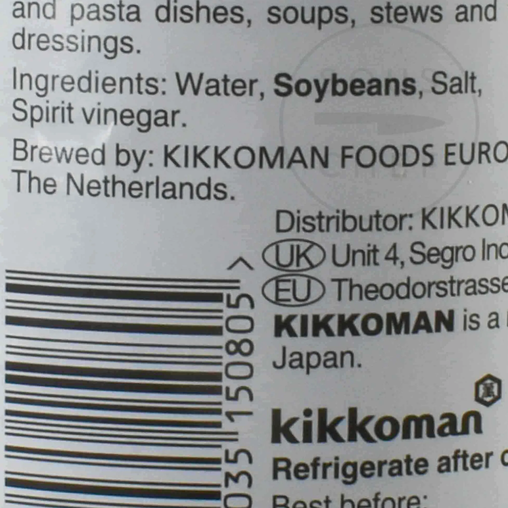 Kikkoman Tamari Gluten Free, 1l New