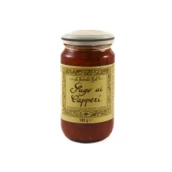 La Favorita Tomato Sauce With Capers, 180g Hot