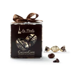 La Perla di Torino Dark Chocolate Coated Coffee Beans, 120g Clearance