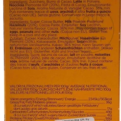 La Perla di Torino Gianduja Chocolate Bar, 60g New