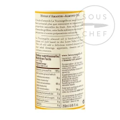 La Tourangelle Toasted Almond Oil, 250ml Clearance