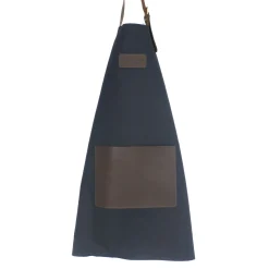 Laguiole en Aubrac Navy Canvas Apron Outlet