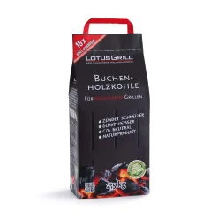 Lotus Grill Beech Charcoal, 2.5kg New