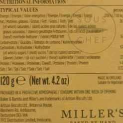 Baker & Barista Madagascan Bourbon Vanilla Biscuits, 120g