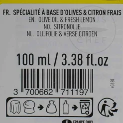 Maison Bremond Fresh Lemon Flavoured Olive Oil, 100ml