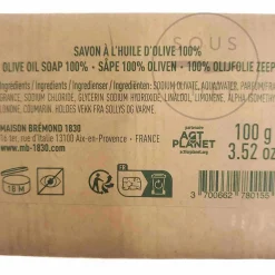Maison Bremond Olive Oil Soap, 100g New
