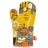 Blue Q Man with a Pan Double Sided Oven Mitt