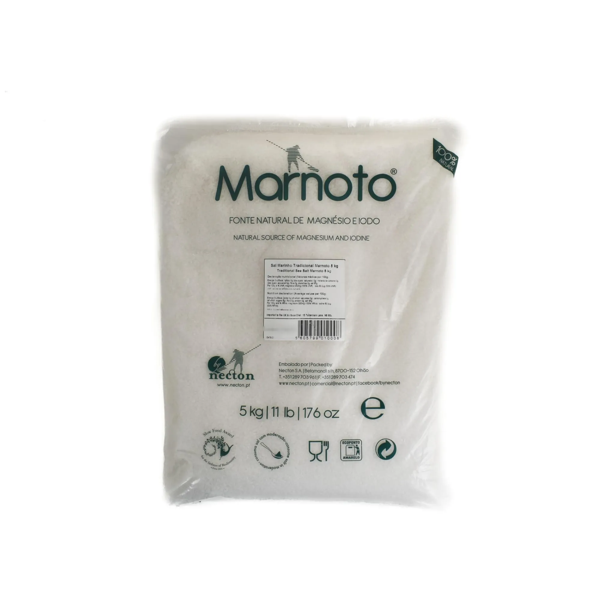 Marnoto Hand Harvest Coarse Sea Salt, 5kg Best