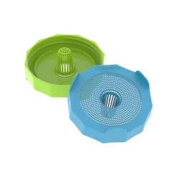 Masontops Wide Mouth Bean Screens Sprouting Lids, Set of 2
