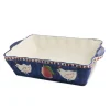 Materia Gallina Blue Rectangular Roasting Dish Sale