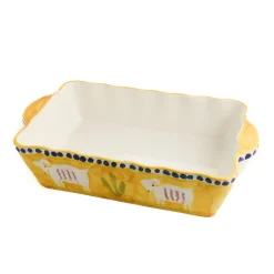 Materia Gallina Yellow Goat Rectangular Roasting Dish Best
