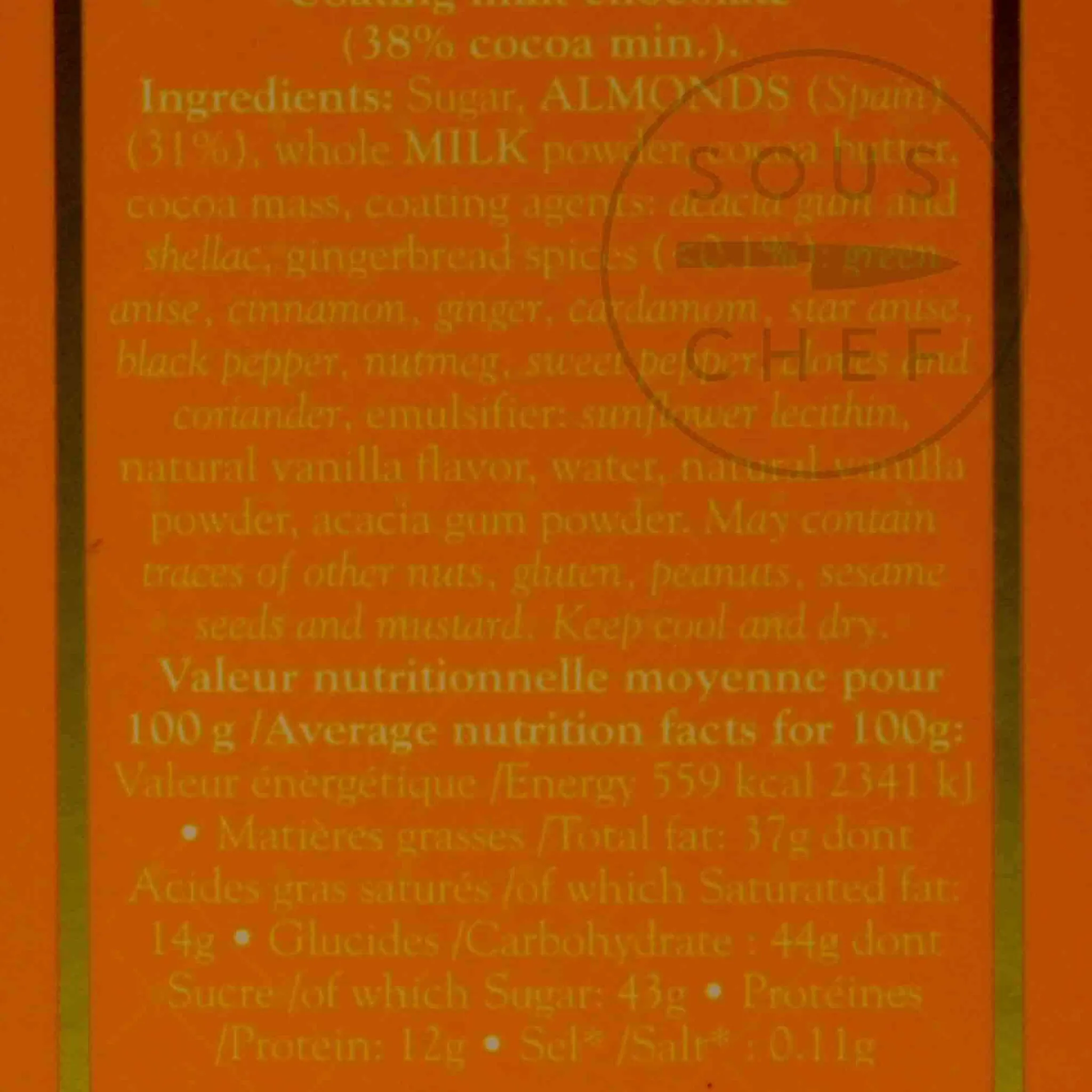 Mazet Pain D'Epices Chocolate Coated Almonds, 200g Online