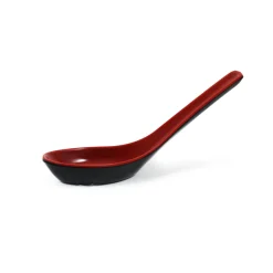 R&B Melamine Red & Black Soup Spoon Sale