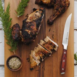 Messermeister Avanta Pakkawood 4 Piece Steak Knife Set, Brown Best