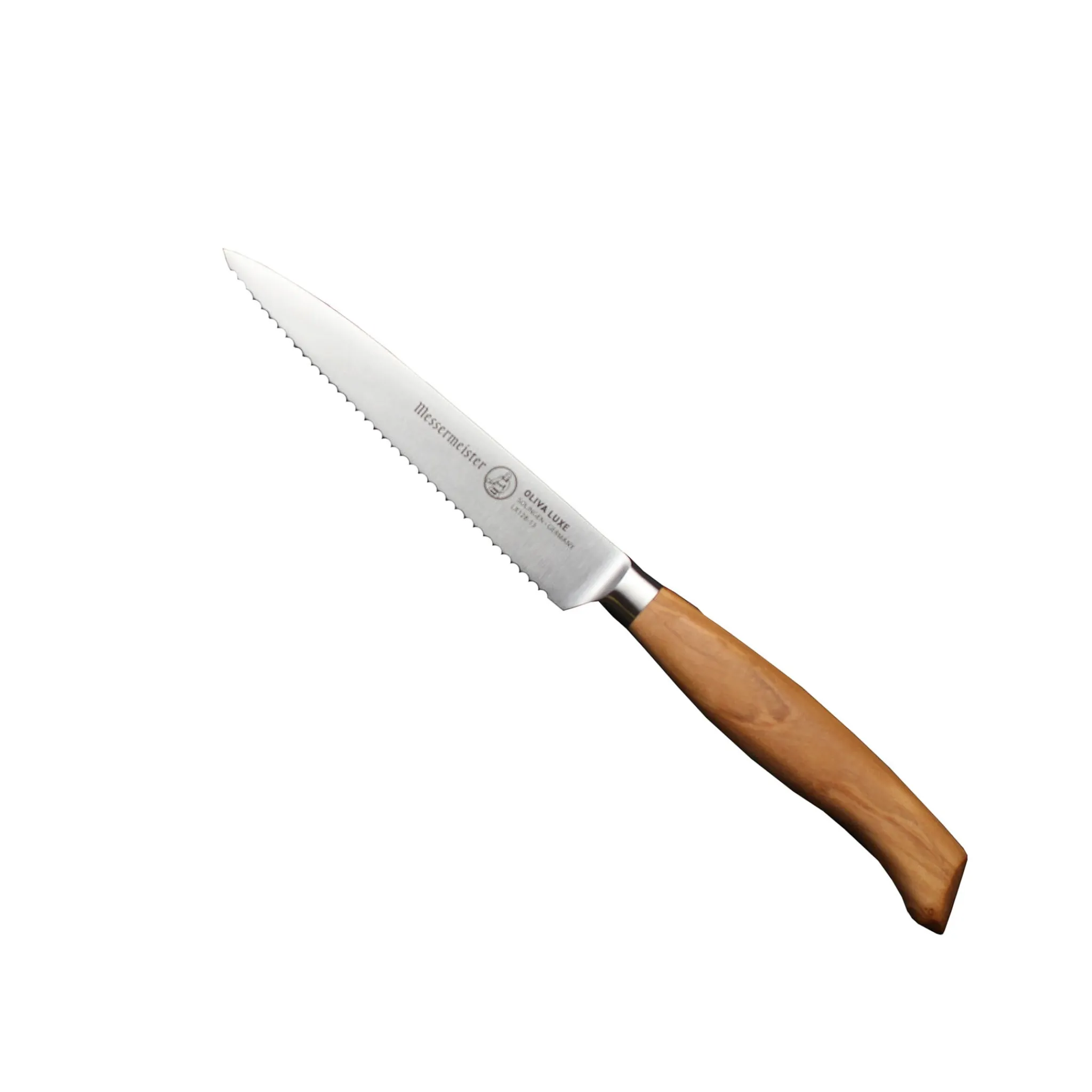 Messermeister Oliva Luxe Serrated Tomato Knife, 13cm New