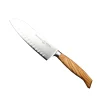 Messermeister Oliva Luxe Scalloped Edge Santoku, 16cm