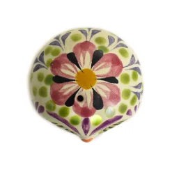 Gorky Pottery Mexican Hand Painted Purple Owl Salt & Pepper Shaker Set Clearance