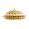 Gorky Pottery Mexican Hand Painted Rooster Tortilla Warmer, 22cm Clearance