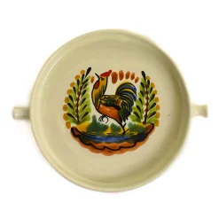 Gorky Pottery Mexican Hand Painted Rooster Tortilla Warmer, 22cm Clearance