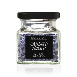 Mill & Mortar Crystallised Violet Pieces, 40g