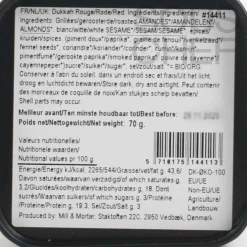 Mill & Mortar Organic Red Dukkah, 70g Best