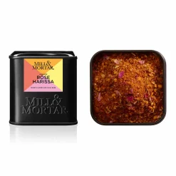 Mill & Mortar Organic Rose Harissa Spice Blend, 50g Hot