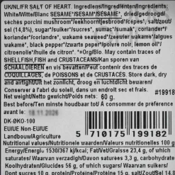 Mill & Mortar Organic Salt of Hearts, 60g Outlet