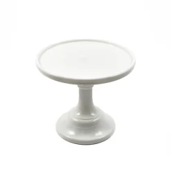 Mosser Glass White Milk Glass Cake Stand Best