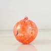 Alessandro Coppola Murano Glass Decorative Sphere Ornament, Orange Best