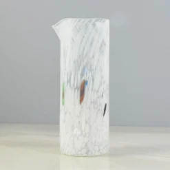 Alessandro Coppola Murano Glass Tall Pitcher, White Best
