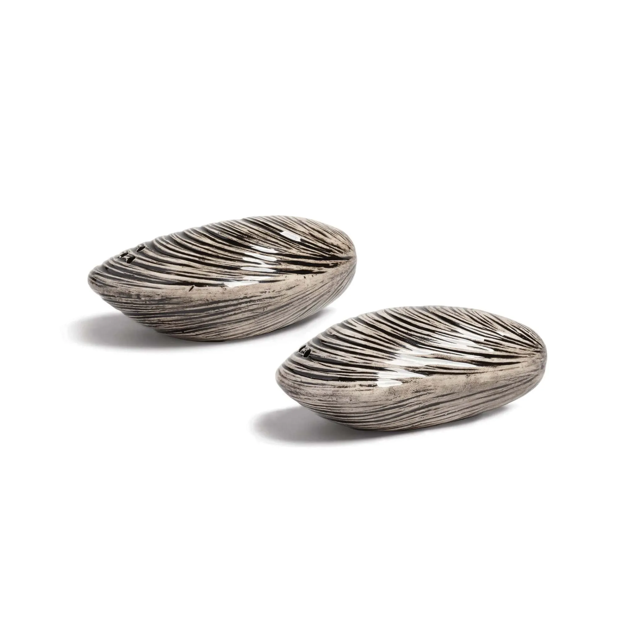 &Klevering Mussels Salt & Pepper Shaker Set Best