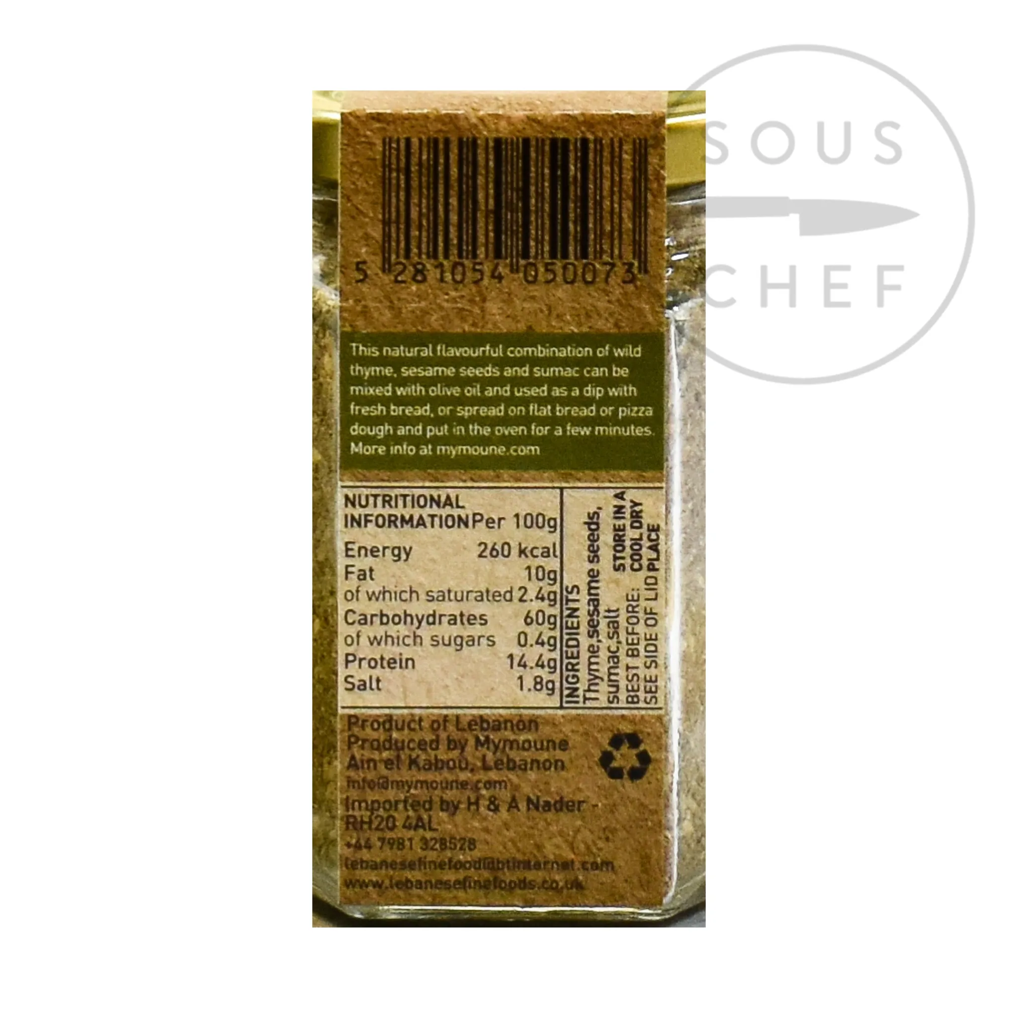 Mymoune Zaatar, 100g New