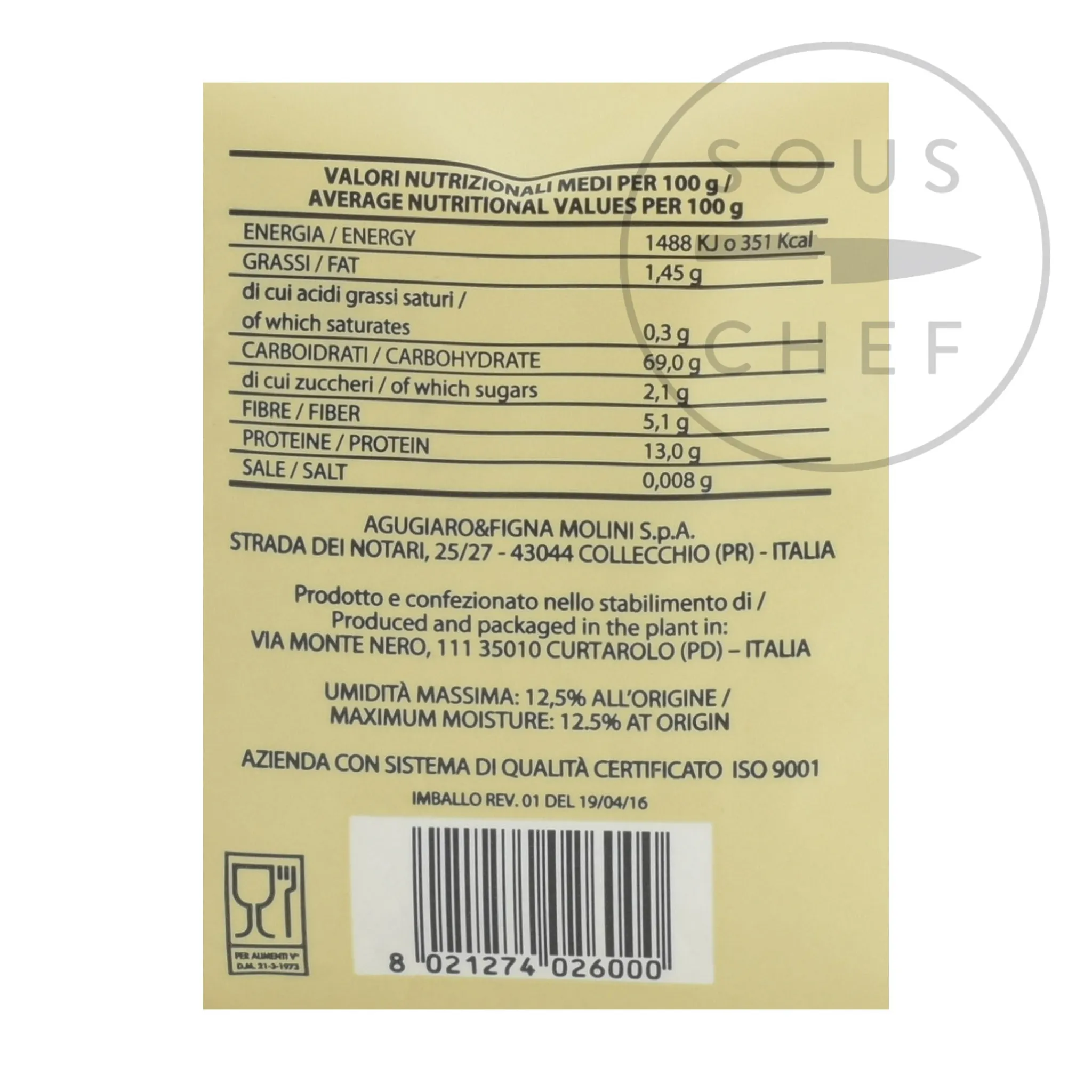 La Credenza Naturkraft Dried "Mother" Yeast Dough Improver, 500g Hot