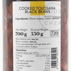 Navarrico Tolosana Black Beans, 660g Discount