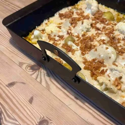 Netherton Foundry Spun Iron Roasting Tray, 22x24cm Clearance