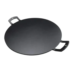 Netherton Foundry Spun Iron Baking Griddle with Handles, 12" Hot