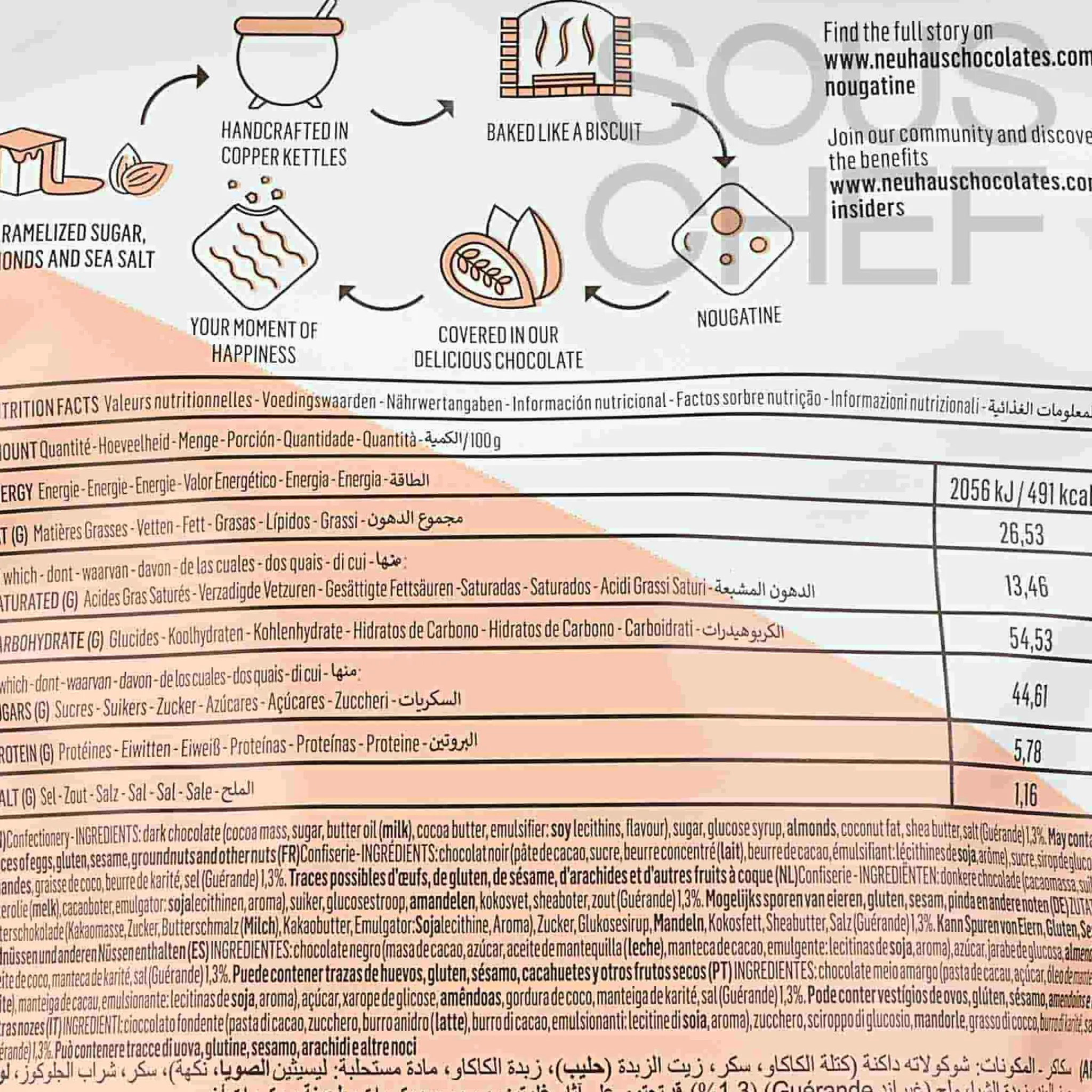 Neuhaus Chocolate Sel De Guerande Thins, 114g Best