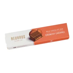 Neuhaus Milk Chocolate Crunchy Caramel Bar, 55g Clearance