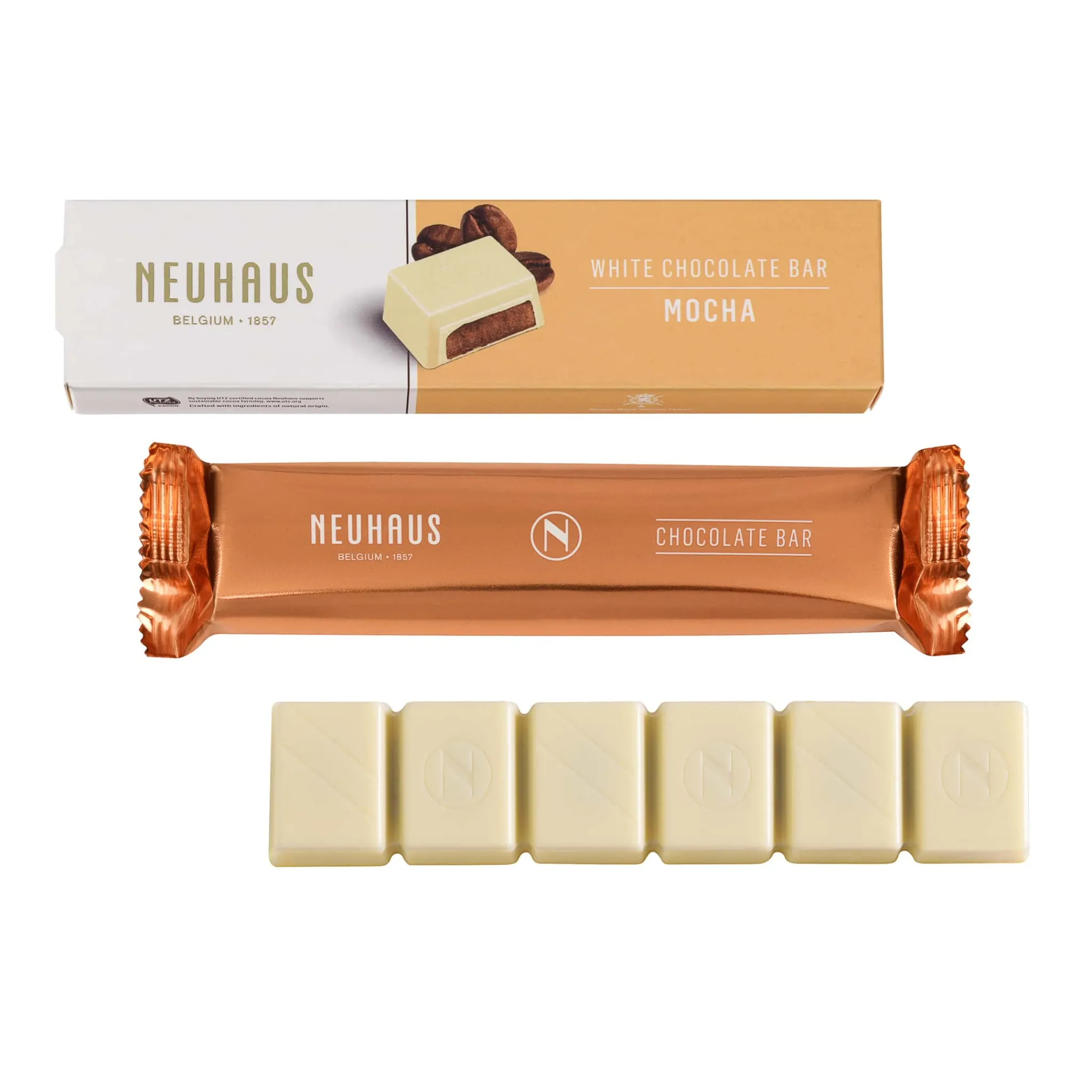 Neuhaus White Chocolate Mocha Bar, 50g Outlet