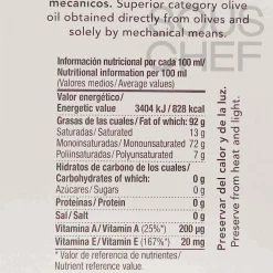 Nobleza del Sur Centenarium Premium Picual Extra Virgin Olive Oil, 500ml Clearance