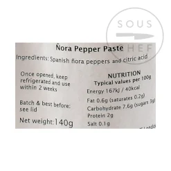 El Sol Nora Pepper Paste, 140g Outlet