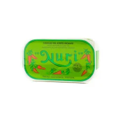 Nuri Mackerel in Olive Oil, Spicy 125g New